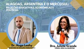 Ufal realiza evento 'Alagoas, Argentina e o Mercosul: Relações Educativas, Econômicas e Políticas' em 30 de abril