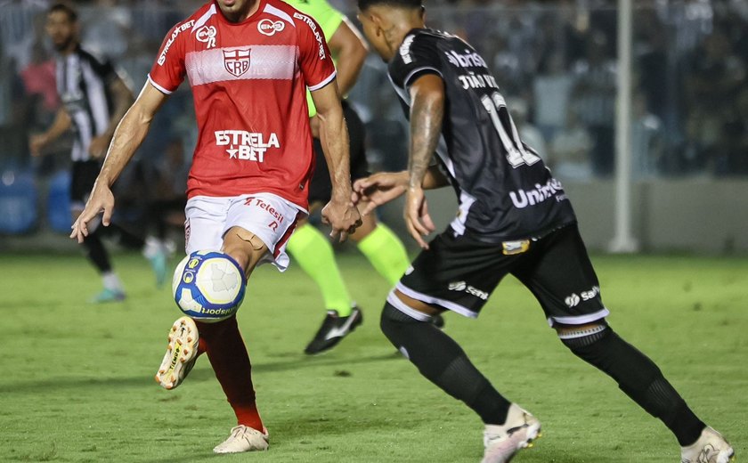 CRB empata com o Ceará em Fortaleza e segue sem vencer na Série B
