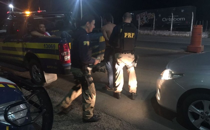 PRF deflagra Operação Nacional de Combate ao Crime e prende três em Alagoas