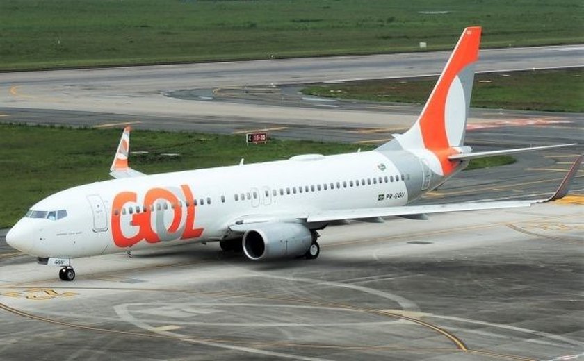 No período de um mês, Gol amplia número de voos em 45% para Maceió