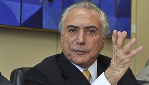 Michel Temer viaja para Cabo Verde, que sucede Brasil na presidência da CPLP