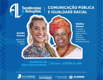 Ciclo Tendências & Soluções discute Comunicação Pública e Igualdade Racial