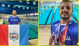 Nadador alagoano Alexandre Júnior conquista três medalhas nas Paralimpíadas Universitárias em São Paulo
