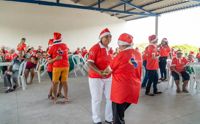 Idosos do SCFV participam de evento natalino e Conselho Municipal do Idoso toma posse em Traipu