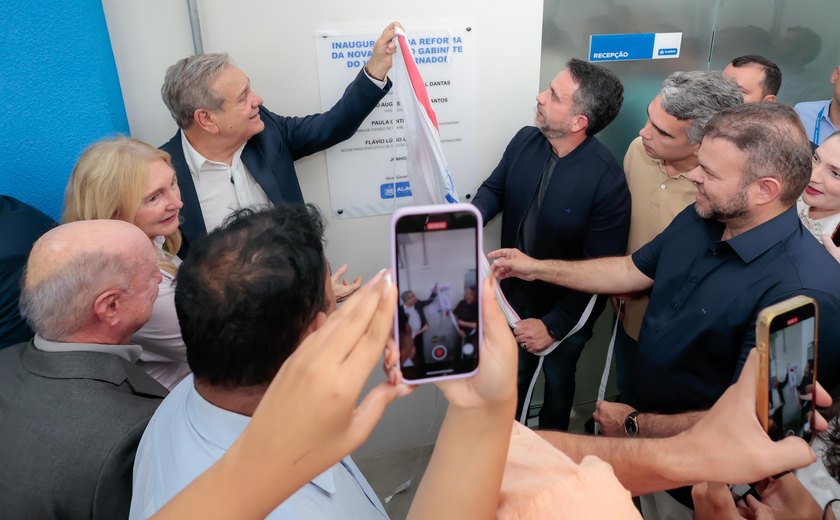 Paulo Dantas e Ronaldo Lessa inauguram novo Gabinete do Vice-Governador