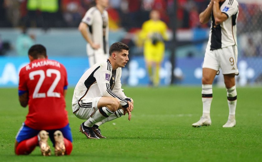 Alemanha é eliminada da Copa mesmo com vitória sobre Costa Rica