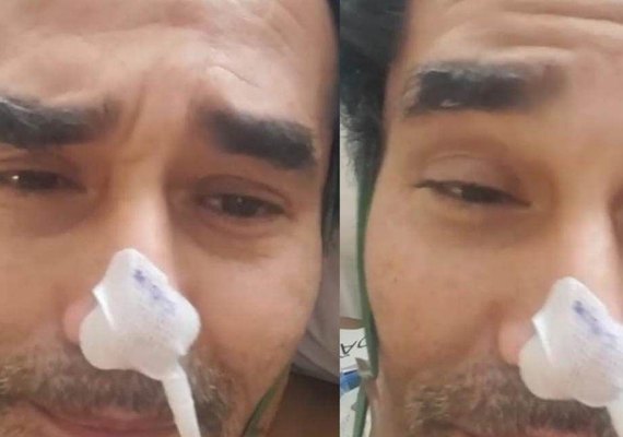 Em leito de UTI, Szafir se esforça para gravar vídeo e emociona: 'Estou vivo’
