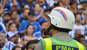 Segurança para jogo CRB x CSA vai mobilizar 400 policiais militares neste sábado