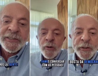 Nas redes sociais, Lula convoca apoiadores a irem às ruas impedir 'retrocesso' no país