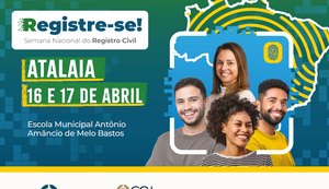 Campanha do CNJ garante acesso a documentos gratuitos em Atalaia