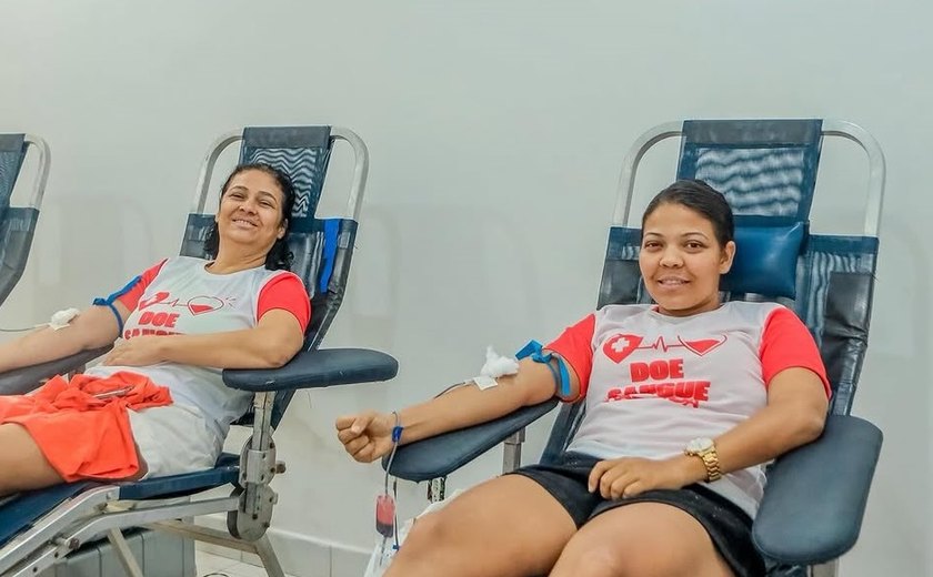 Barra de Santo Antônio mobiliza população em ação de doação de sangue