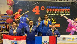 Caminhos do Esporte: delegação alagoana de Kung Fu conquista 42 medalhas em regional da modalidade