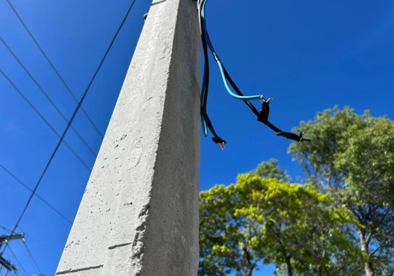 Prefeitura registra furto de cabos de cobre em praça no Poço