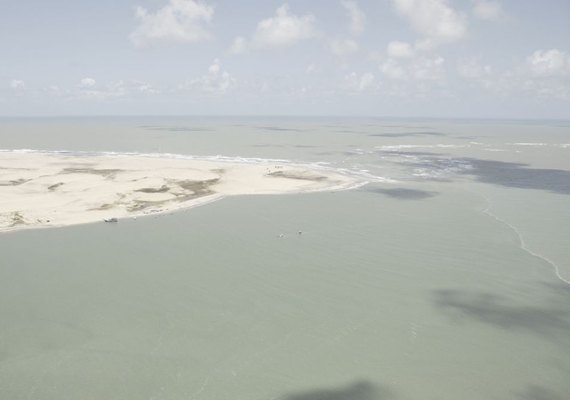 Órgãos fazem sobrevoo e constatam que manchas não chegaram ao leito do São Francisco