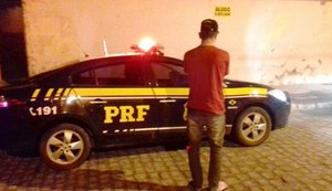 Procurado da Justiça de Curitiba é preso pela PRF no interior alagoano