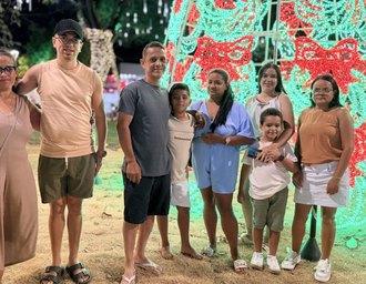 Vila de Natal no Parque do Centenário fortalece lazer e economia na parte alta de Maceió