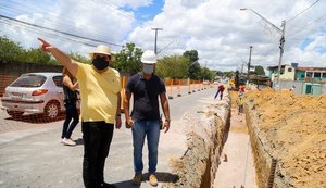 Obras de pavimentação, drenagem e ciclovia são iniciadas  em Rio Largo