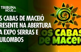 Os Cabas de Maceió levam humor à abertura da Expo Serras e Quilombos