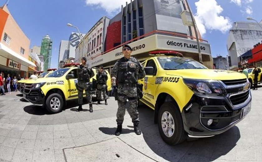 Força Tarefa é lancada e deve reforçar policiamento em Maceió e no interior