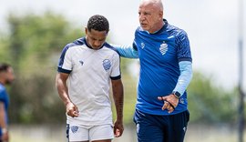 CSA treina nesta quarta no CT do Fluminense para enfrentar o Vasco quinta no Rio