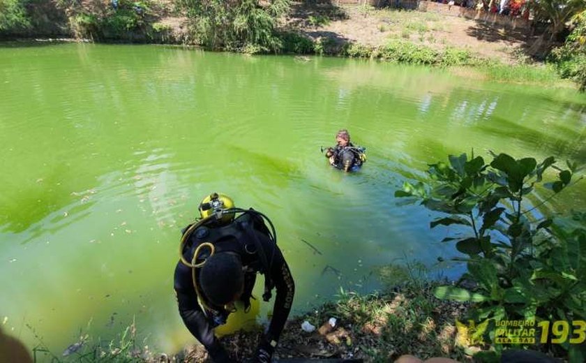 Menino pula muro de açude isolado e acaba morrendo afogado em Arapiraca