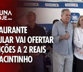 Restaurante popular vai ofertar refeições a 2 reais no Jacintinho