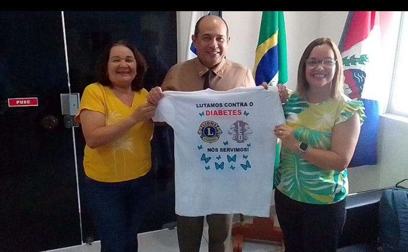Lions Clube de Maceió realiza neste domingo movimento para conscientização do combate à diabetes