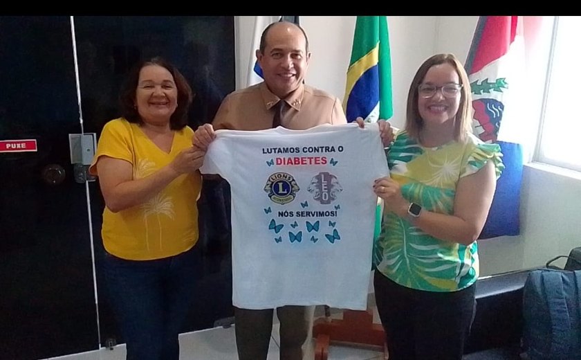 Lions Clube de Maceió realiza neste domingo movimento para conscientização do combate à diabetes