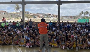 Defesa Civil de Maceió participa de simulado de evacuação com escolas do Pontal da Barra