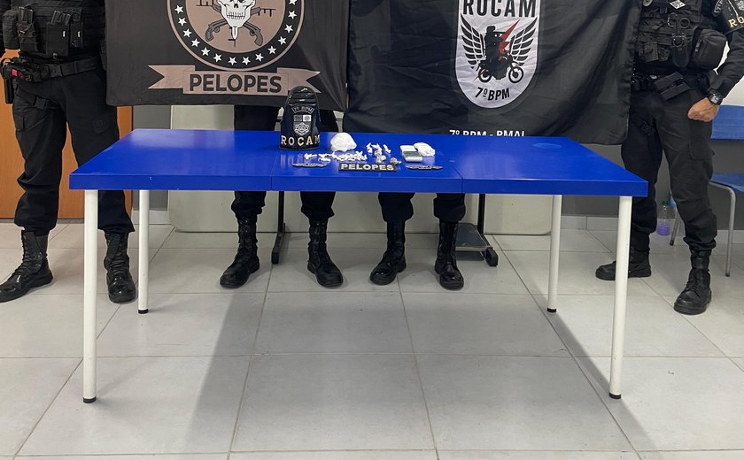 PM flagra tráfico no Sertão e apreende arma de fogo durante cumprimento de mandado