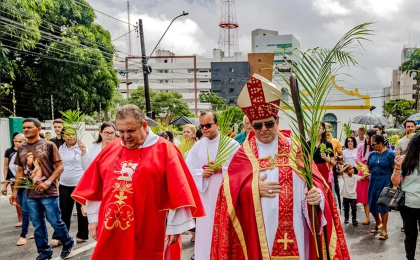 Semana Santa reúne fiéis em Maceió e no interior com celebrações até a Páscoa