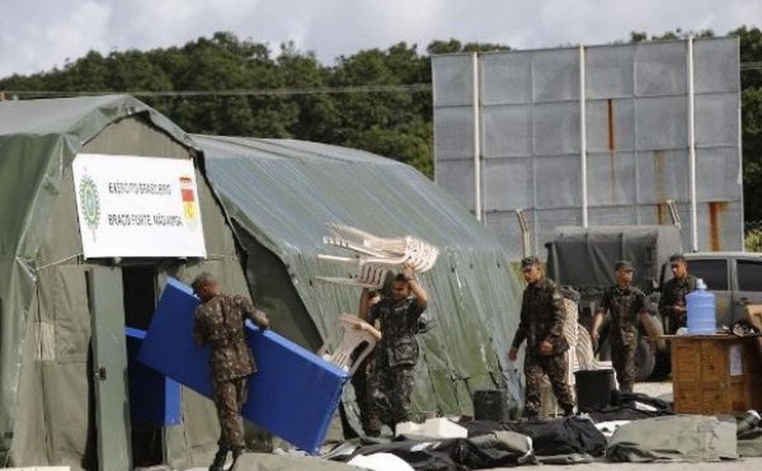 Hospital de Campanha começa a funcionar neste domingo