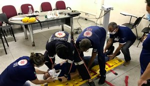 Samu Alagoas realiza Curso de Atendimento Pré-Hospitalar Básico