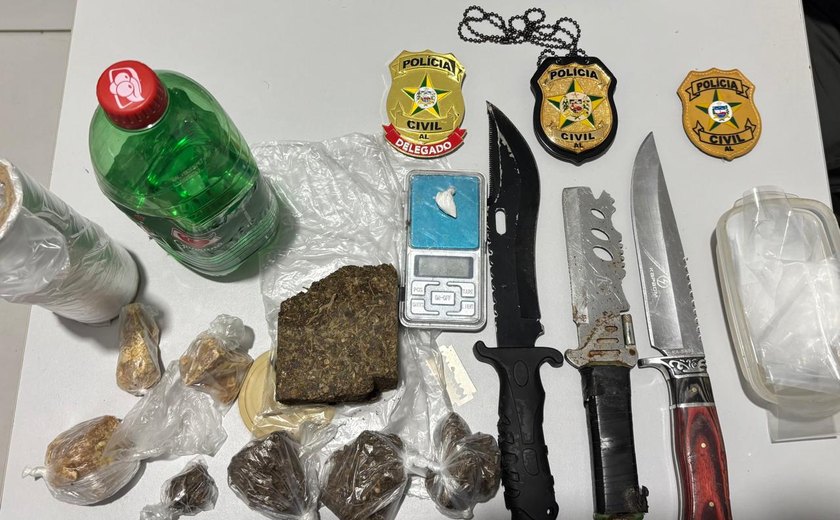 Mulher é presa por tráfico de drogas no Litoral Norte