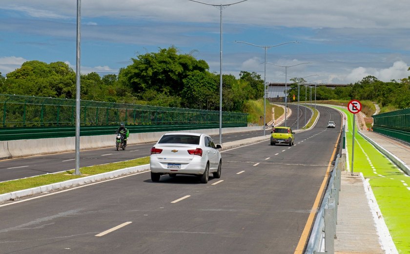 Nova Via de Ligação conecta regiões e facilita trânsito na parte alta de Maceió