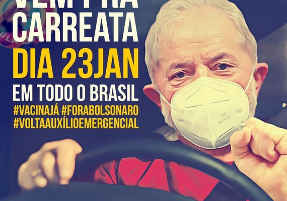 Partidos de oposição organizam carreata Fora Bolsonaro em Maceió
