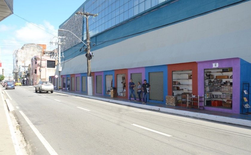Alfarrábios são revitalizados e voltam a ser atração no Centro de Maceió