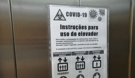 Uso de elevador favorece contaminação pelo novo coronavírus