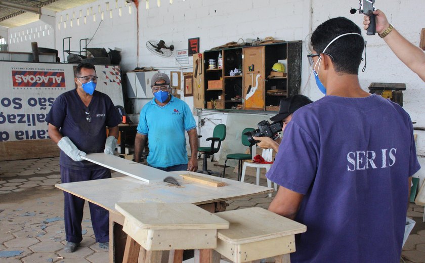 Número de reeducandos que trabalham no sistema prisional alagoano cresce 89%