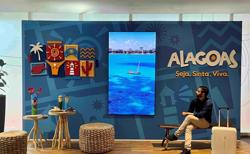 Setur inaugura espaço para promover Destino Alagoas em aeroporto de São Paulo