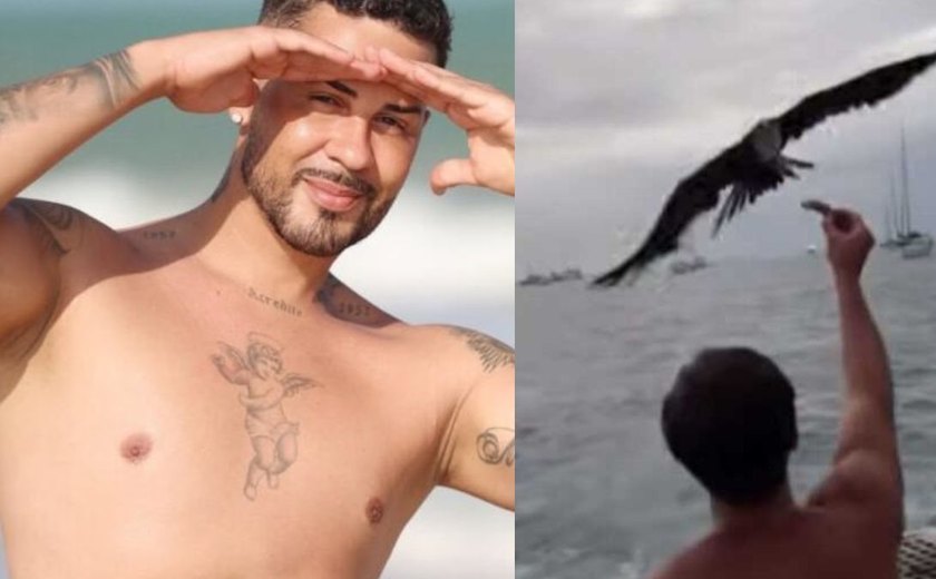 Justiça concede vitória a Carlinhos Maia em ação do ICMBio sobre gaivota em Noronha