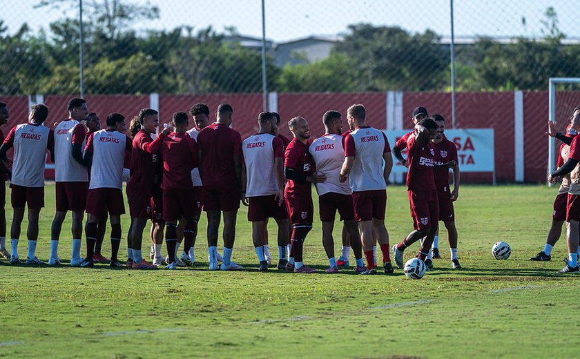 CRB finaliza preparação para 26ª rodada da Série B contra o América-MG