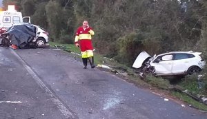 Vítimas de acidente são da mesma família, incluindo criança de seis anos