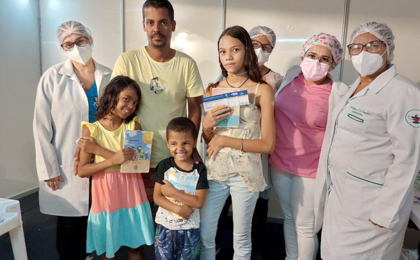Prefeitura de Maceió realiza intensificação da vacinação infantil durante o fim de semana