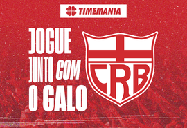 CRB destaca a Timemania na camisa para duelo contra o Atlético-GO
