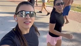 Turista atingida por carro enquanto corria na orla de Maceió passava férias em família