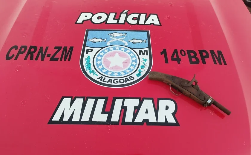 Homem é preso suspeito de tentar matar a própria esposa em Joaquim Gomes