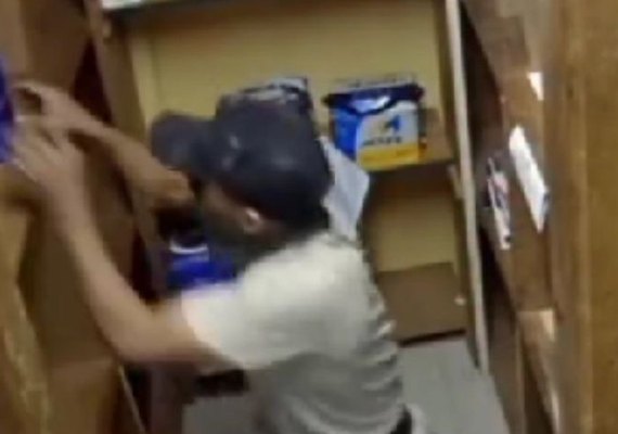 Polícia Civil reforça divulgação de imagens de suspeito de furto em supermercado de Maceió