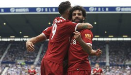 Salah marca, mas Liverpool cede empate ao lanterna West Bromwich no final