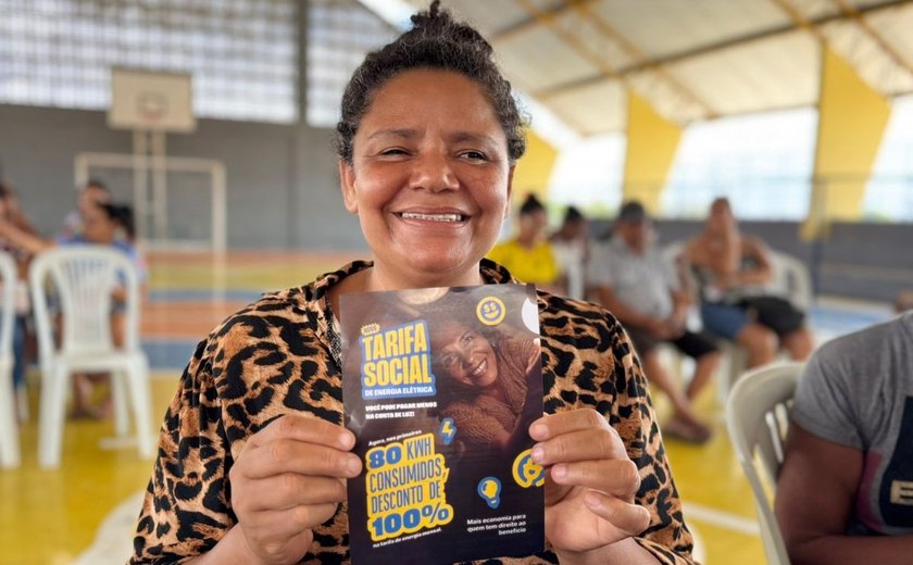Maceió concentra mais de 39 mil beneficiários que precisam atualizar o cadastro na Tarifa Social para não perder o desconto na conta de luz